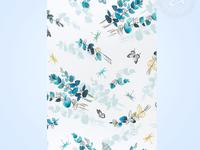Полотенце из рогожки Мирт (50*70см.)