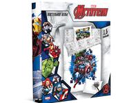 Постельное белье детское Marvel Avengers Поплин с наволочками 50/70 1.5-спальное