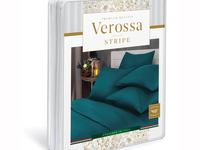 Постельное белье Verossa Blumarine, страйп-сатин, 1.5-спальное с наволочками 50/70