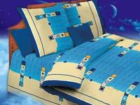 Комплектация 2-спального КПБ Эконом: пододеяльник 175х215, простыня 180х220, 2 наволочки