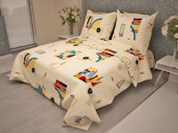 Комплектация КПБ Стандарт: пододеяльник, простыня и 2 наволочки 70х70