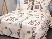 Комплектация КПБ ГОСТ 140 гр: пододеяльник 147х212, простыня 150х214, 2 наволочки