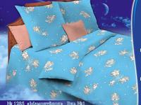 Комплектация детского КПБ 140 гр: пододеяльник 112х147, простыня 105х150, 1 наволочка