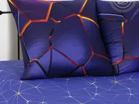 Постельное белье АртПостель Мерцание Поплин, 2-спальное с европростыней