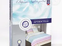 Постельное белье АртПостель Полоска Поплин, 1.5-спальное