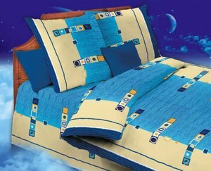 КПБ 2-спальный Бязь Эконом (100 г/м²) в ассортименте, 2 наволочки 70х70