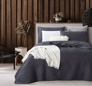Покрывало Вальтери PPL-23 Dark Grey Полиэстер, 240*260