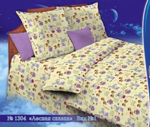 КПБ Детский Бязь ГОСТ (140 г/м²) в ассортименте, 1 наволочка