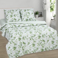 Постельное белье "АртПостель" Белый сад Поплин (2-спальный, европростыня)