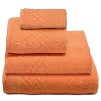 Полотенце махровое "Cleanelly" Plait Персиковый (70*130см.)