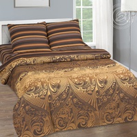 Постельное белье "АртПостель" Арабика Поплин (2-спальный, европростыня)